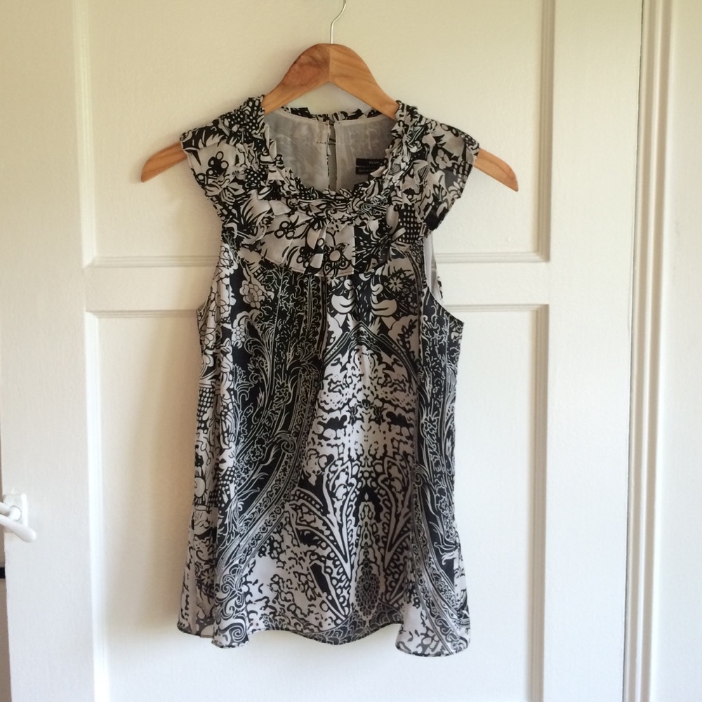 Club Monaco Silk Top